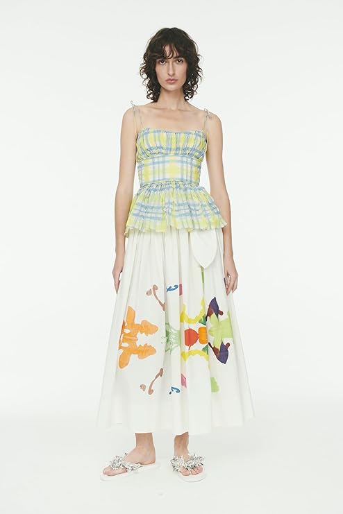 Rosie Assoulin Ruched and Tucked Bodice