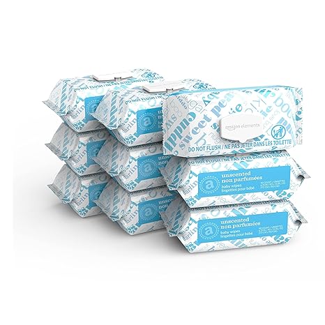 Amazon Elements Baby Wipes