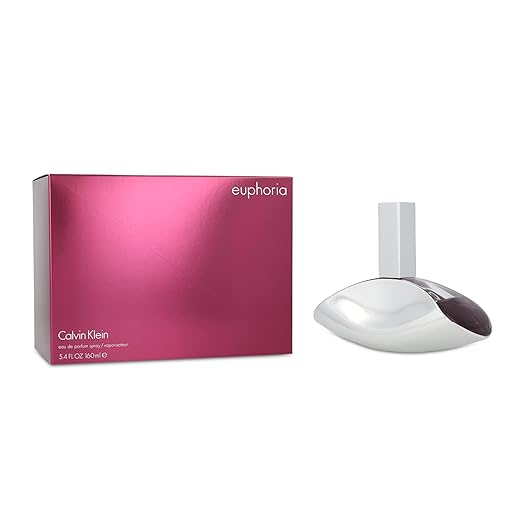 Calvin Klein Euphoria for Women Eau de Parfum - Notes of woody amber, pomegrante, black orchid, and lush mahogany wood