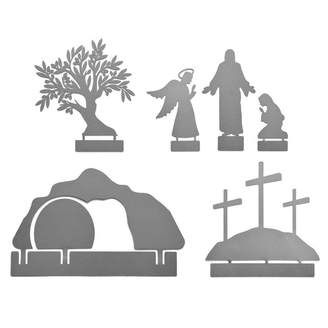 Recreate the Scene of the Rise of Christ at Easter!