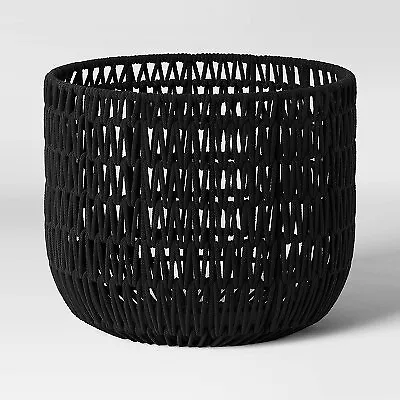 Rope Basket Black - Threshold