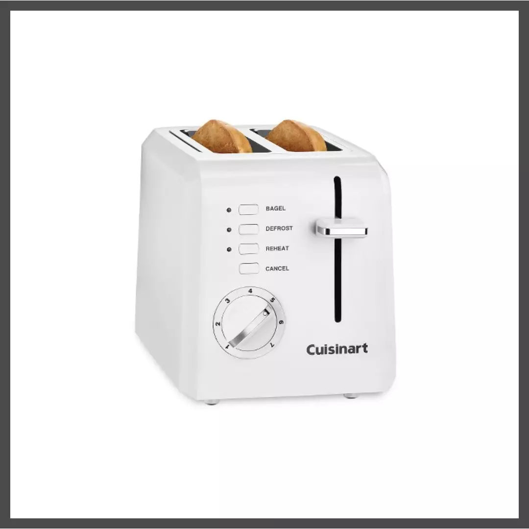 Cuisinart 2 Slice Toaster - White - CPT-122