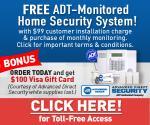 ADT Home Security Alarm System