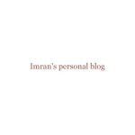 Imran's Personal Blog