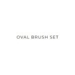 Oval Brush Set