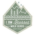 I am blessed mala beads