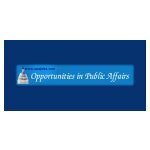 Opportunities in Public Affairs