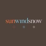 Sun wind snow