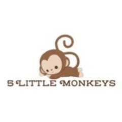 5 Little Monkeys Bedding