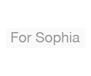 For Sophia Coupons