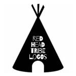 Red Head Tribe Logos