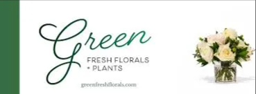 Green Fresh Florals