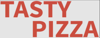 Tasty Pizza